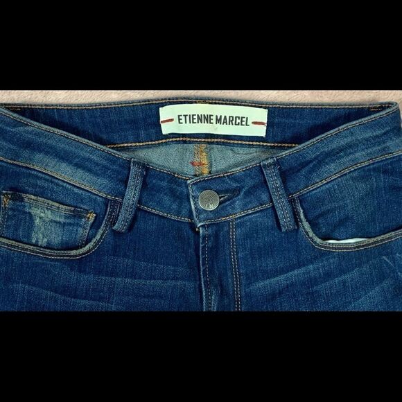 NWOT ✨ Etienne Marcel Low Rise Skinny Jeans 24 - Picture 5 of 9